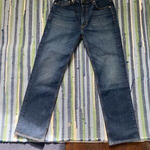 Citizens Of Humanity Zurie Blue Straight Leg Jeans